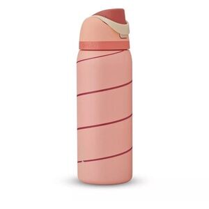 Owala Candy Cane Lane 32oz Stainless Steel FreeSip Classy Christmas Water Bottle